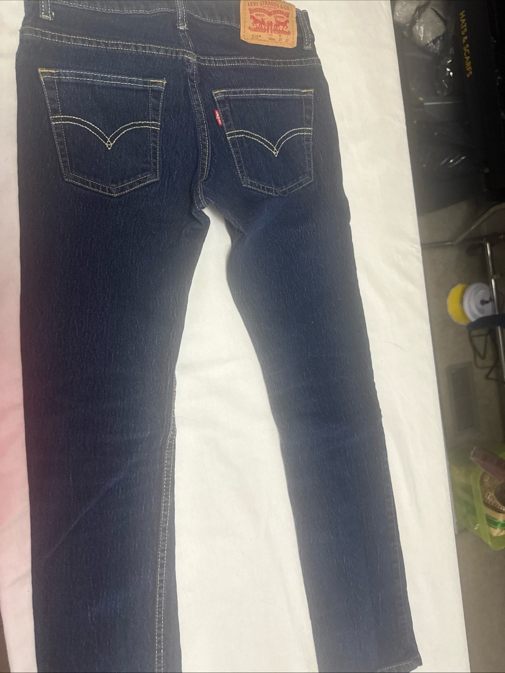 Levi'sDark Blue Slim Straight Jeans 14 Reg W 27 L 27